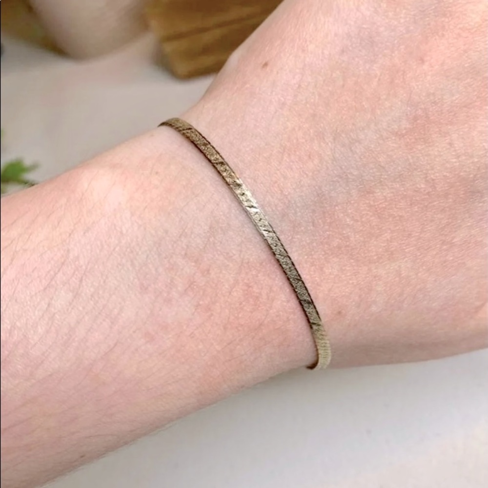Vintage Gold Vermeil 925 Bracelet‎